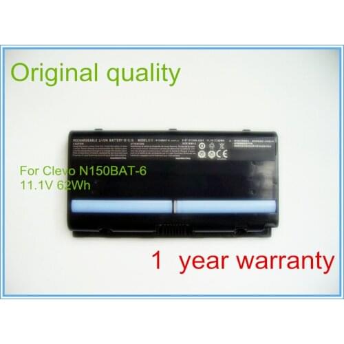 Original battery for N150BAT-6 6-87-N150S-4U91 N150SD Laptop Battery(Li-ion 11.1V 62WH)
