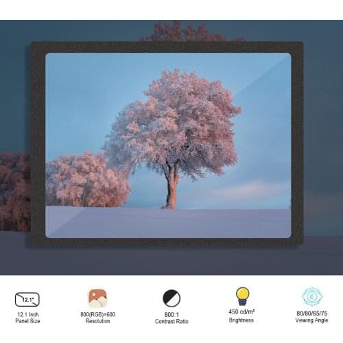 Original BOE TT121S0M-NW0 Resolution 800×600 Lcd Module 12.1 Inch TN Lcd Display LVDS Interface 20 Pins