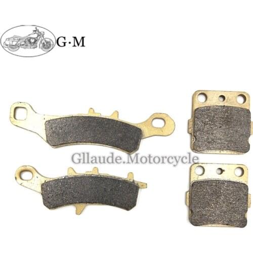 Motorcycle Front / Rear Brake Pads For Kawasaki KX80 1998-2000 KX85/KX85-II 2001-2020 KX100 1997-2020