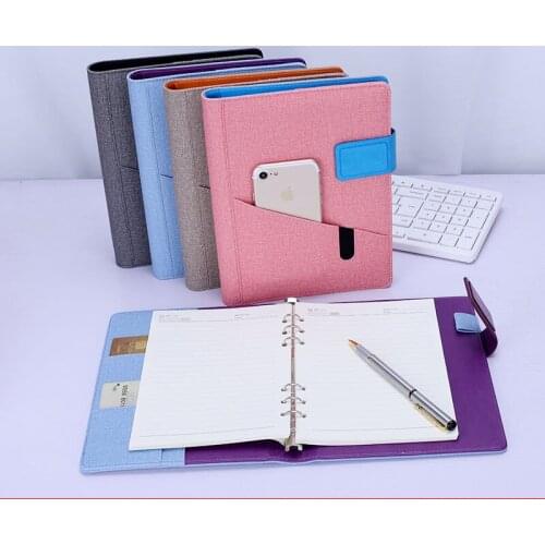 Gift Box Set Loose-leaf Laptop Business Gift Box Meeting Simple And Thicker Creative Gift Set Bag Notebook Gift Diary To Custome