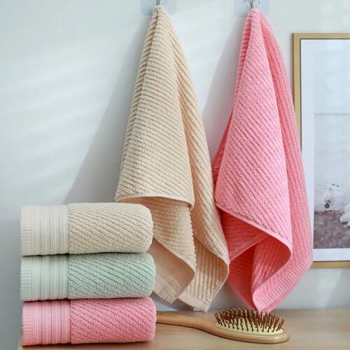 Simple Soild Plain Twill Cotton Face Towel Soft Hands Towels Hair Towels Bathroom Cleaning Spa Sauna Toalha De Rosto Toalha