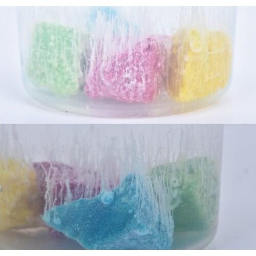 Kids Newest Green Diy Magic Growing Stone Water Garden Magically Funny Chemical Experiment Novelty Educational Toys for Children