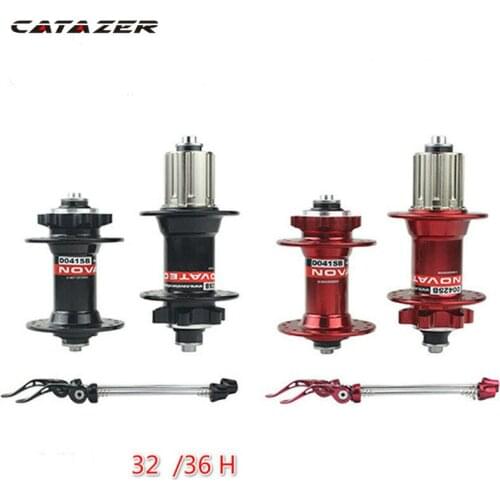 Novatec D041SB D042SB MTB Disc Brake Hub 6 Bolts Mountain Bike Hub Bearing Bicycle Hubs 32 36 Holes 8/9/10/ Speed