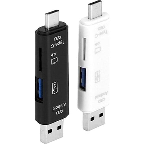 All In 1 Usb 3.1 Card Reader High Speed SD TF Micro SD Card Reader Type C USB C Micro USB Memory OTG Card Reader