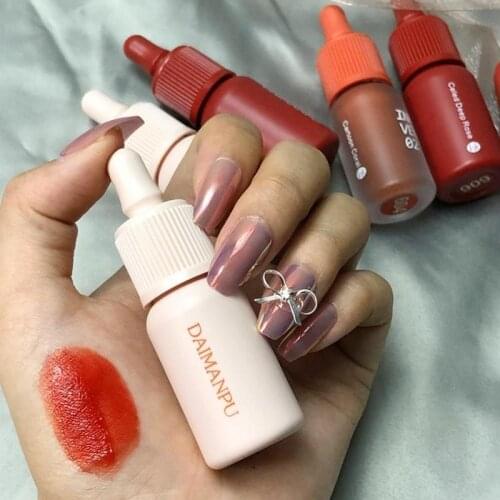 1pcs Ink The Velvet 6 Color Liquid Lipstick Matte Makeup Waterproof Tint Long Lasting Lip Gloss Korea Cosmetic