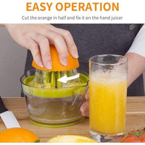 4 in 1 Mini Manual Juicer Orange Lemon Squeezer Portable Blender Kitchen Gadgets Crushed Garlic Hand Citrus Press Fruit Juicer