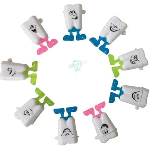 50pcs Cute Mini Milk Teeth Shape Box Storage Case Teeth Lovely Baby Tooth Box Kids Personalise Container Children Gifts