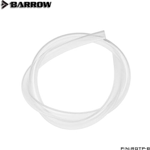 BARROW ID 9.5mm+ OD 12.7mm (3/8'-1/2') Soft Tube PU Hose Transparent 1 Meter/pcs Flessibile Tube DIY split water cooling