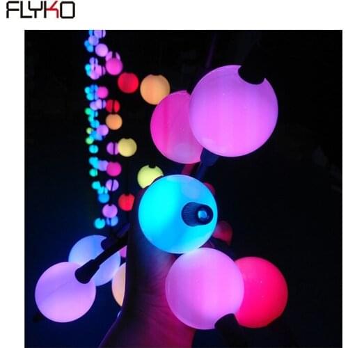Free shipping Hot sale festival decoration 3D DMX led pixel ball lighting
