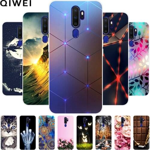 For OPPO A9 2020 Case Cute Fashion Soft TPU Back Cover For OPPO A5 2020 A 5 Phone Cases silicon bumper Coque For OPPOA9 A 9 2020