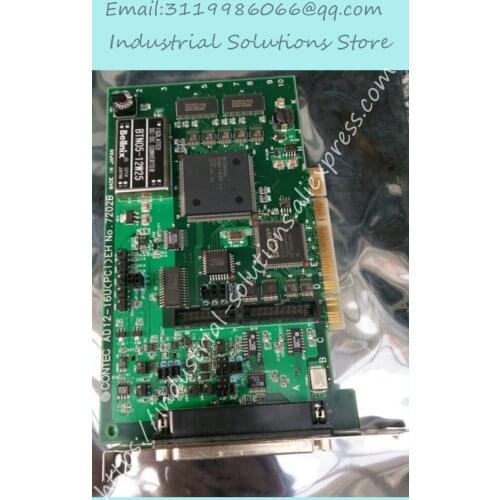 Contec AD12-16U(PCI)EH NO.7202B 90% New Board