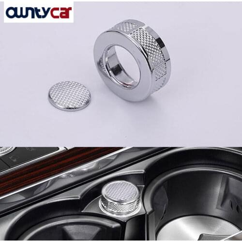 For Landrover Range Rover Sport For Range Rover Vogue SV 2009-2017 Car ABS Chrome Cigarette lighter Cover Trim Accessories