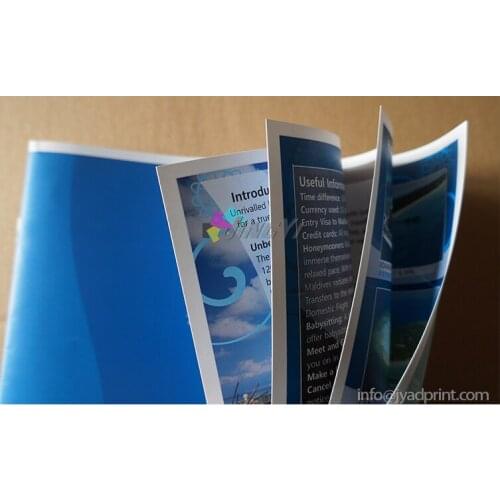 Quality Promo Booklets Printing, Custom Full Color Screen Print Paper Advertising Promotion Brochures