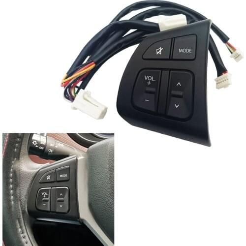 Car Steering Wheel Cruise Audio Volume Music Switch Button For Suzuki Vitara