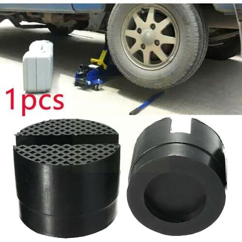 Car Lift Jack Bracket Rubber Pad Black Rubber Slotted Rail Adapter Scissor Jack Bracket Jack Car Pad Floor Frame Slide P5N8