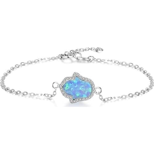 HOT SELL Fashionable New Cute Palm Bracelet 5 Simple Color Hand Jewelry Women Wedding Birthday Christmas Party Jewelry Gifts