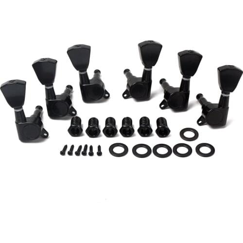 Set 6 Enclosed Guitar Tuning Pegs Tuners Machine Heads for Guitar
