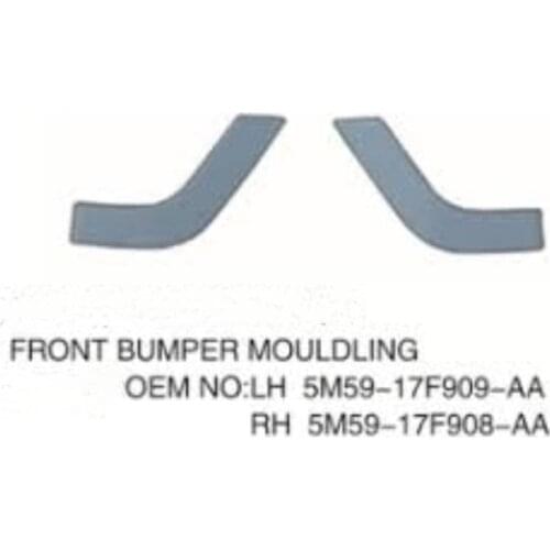 One Pair Front Bumper Moulding Trim For Ford Focus 2 II 2005 2006 2007 Decorative Strip