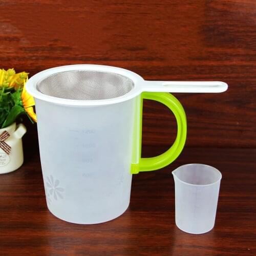 Joyoung Original Soymilk Filter Set Food Grade Material 1300ml Soymilk Cup +Filter+Measuring cup For Blender Mixer Parts