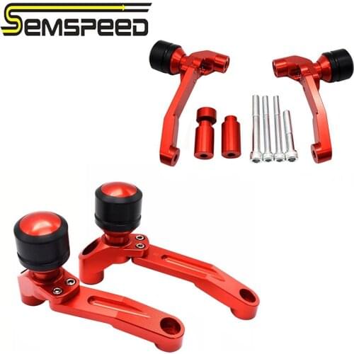 SEMSPEED CNC Motorcycle CB650R 19-20 Falling Protection Crash Sliders Protector Frame Sliders For HONDA CB 650R CB650R 2019 2020