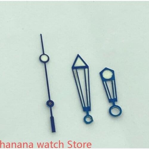 Blue watch pointer luminous pointer suitable for NH35 NH36 7S26 movement