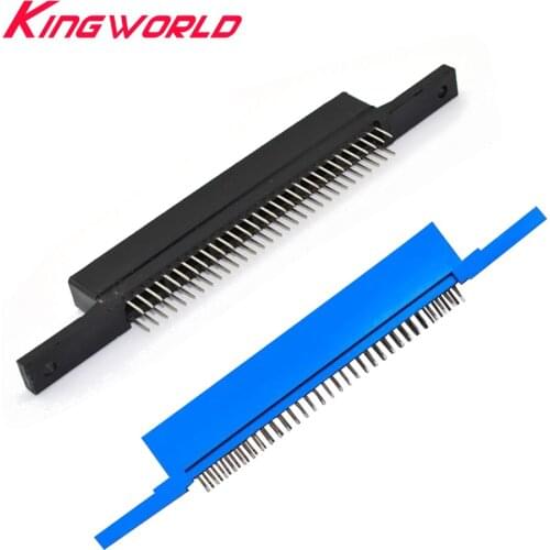 100PCS Game cartridge adapter 60pins 60 pin Pin card slot connector for FC clone console