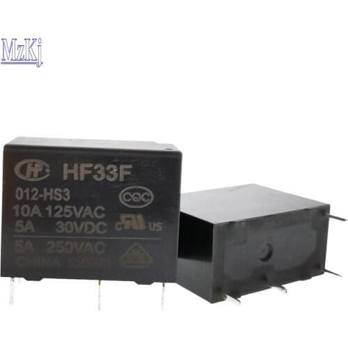 20PCS HF33F DIP4 New Original 5V 12V 24V