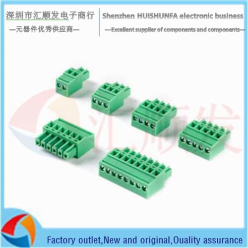 5PCS!!! KF2EDGKA-3.5-2/3/4/5/6/8P vertical plug 300V/8A 3.81mm pitch terminal