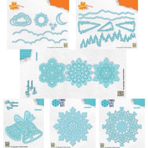 AliliArts Metal Cutting Dies Natural scene diy Scrapbooking Photo Album Decorative Embossing PaperCard Crafts Die