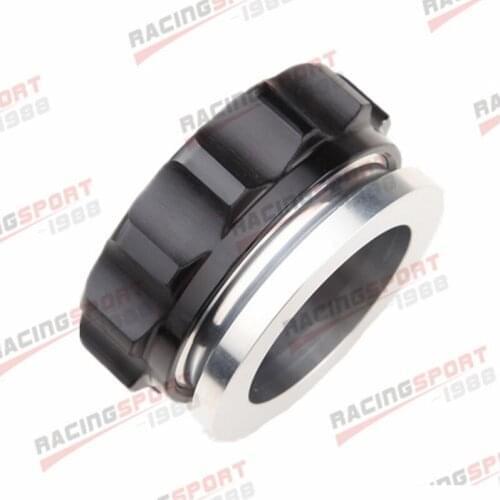 2.5" 63.5mm ID Aluminum Weld On Filler Neck And Cap Oil Fuel Water Tank Black/Blue/Silver/Red