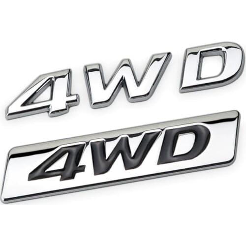 Car Rear Sticker for Hyundai IX35 Sonata Accent Solaris Tucson I20 I30 Santa Fe Verna 4WD Emblem Metal Badge Auto Decoration