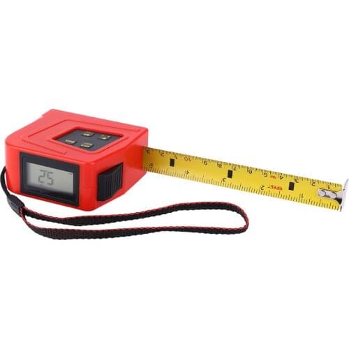 Free Shipping Metric Inch Digital Steel High Accuracy Tape Measure Distance Meter 5M Household Hardware Tool Tape Measure Meter