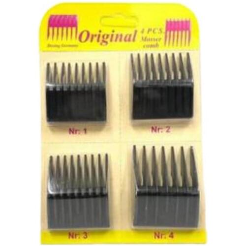 Hair Trimmer 4pcs Shaving Comb Set Attachment Barber Replacement Tools Set Kit for Moser 1400 Fast Shipping from Turkey