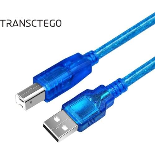 USB 2.0 Extension Print Cable Type A to B Male to Male Extended Printer Cable 1.5M 3M 5M 10M Sync Data Scanner for Printer HDD