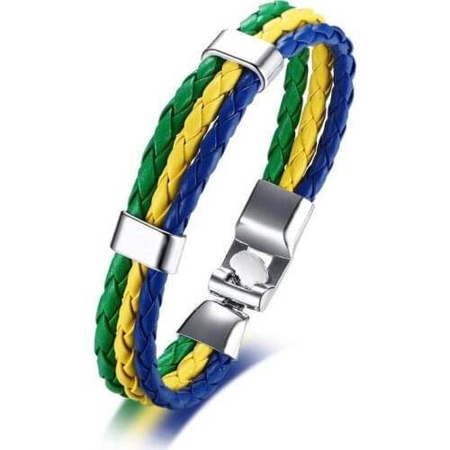 Мужские кожаные браслеты Kayueli China At AliExpress