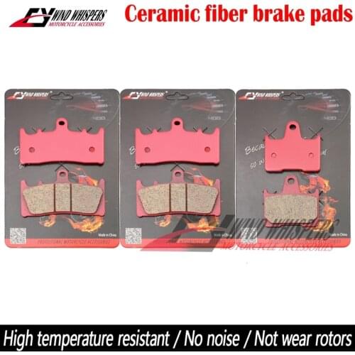 Ceramic Front Rear Brake Pads For Suzuki GSXR1000 GSXR 1000 K1 K2 2001-2002 GS 1200 SSK1 ZK1 (GV78A) 2001 GSX1400 GSX 1400 01-07