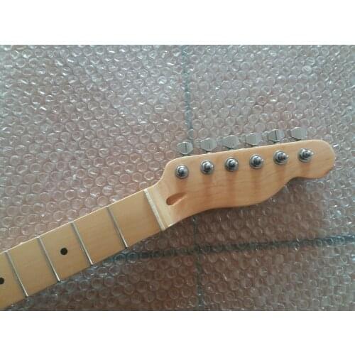 Maple 24 frets guitar Neck and tuners for TELE style