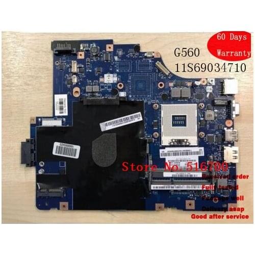 Notebook PC Main Board For Lenovo G560 Motherboard NIWE2 LA-5752P 11S69034710 FULLY WORKING