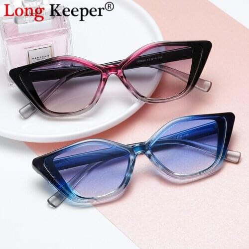 Cute Sexy Retro Cat Eye Sunglasses Women Small Black Red 2020 Transparent Vintage Cheap Sun glasses female uv400 Gradient Goggle