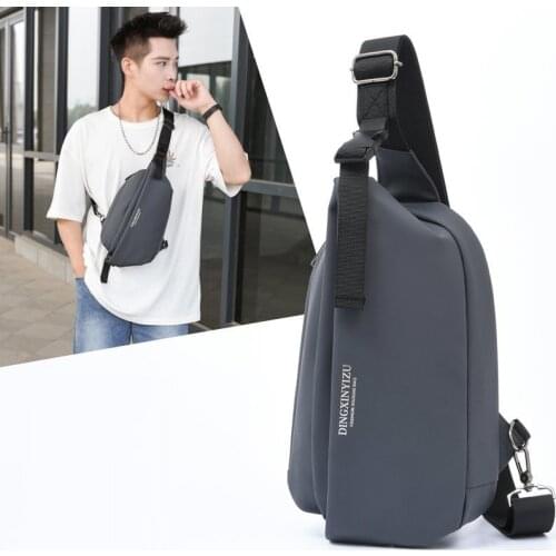 New chest bag for men Anti Theft Crossbody Bags Short Trip belt Sling bag Outdoor Male Small Messengers Bag Single Shoulder Bag