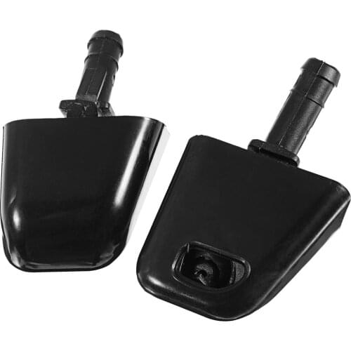2Pcs for Nissan X-Trail Xtrail II 2 T31 28641-1DA0A Car Headlight Lamp Washer Spray Nozzle Jet