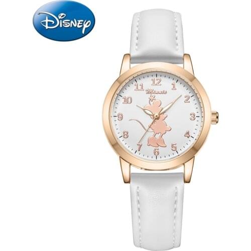 New Minnie Mouse Kids Girl Cute Beautiful Quartz Watches Teenager Time Lady Strap Children Watch Gift Birthday Child Women Clock