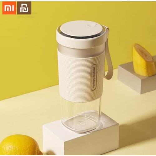 Xiaomi mijia youpin juice cup portable DIY juicer mini rechargeable vegetable orange juice cup featured fruit juicer smart home