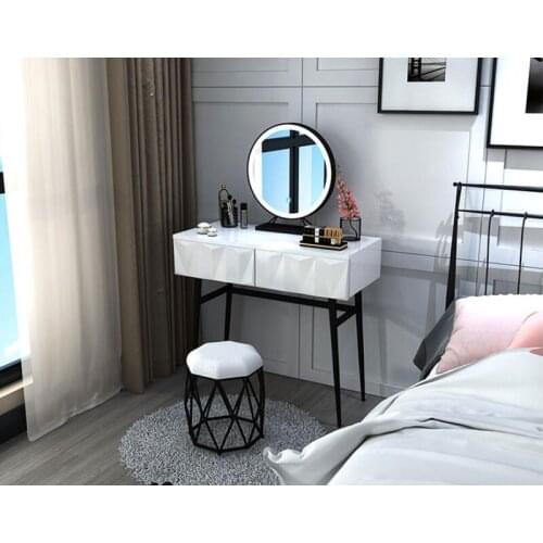 Nordic dressing table network red ins style modern simple small family light luxury make-up table economic dressing table