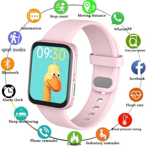 Smart Watch Women Men Waterproof Bletooth Call 320*385 HD Color Screen Smartwatch Sport Fitness Tacker Ladies Watches Women+Box