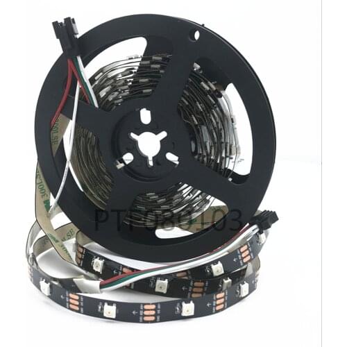 DC5V WS2813(WS2812B Update) RGB Led Strip Light 30/60/144 Pixels/Leds/m Dual-Signal Led Individual Addressable WS2812 IC
