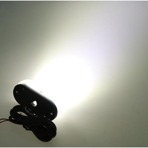 Marine Boat Bright Underwater White Accent Light LED 12V Plastic Waterproof
