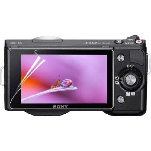 3 x PET Screen Protector Clear Soft Film for Sony Alpha A6400 A6500 A6300 A6000 A5100 A5000 A6600 NEX-7/6/6L/5/5N/5T/5R/3/3N/3C
