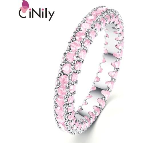 CiNily Created Multi-colors Stone Gold Color Wholesale New Arrived for Women Jewelry Wedding Ring Size 6-9 NJ11149-51