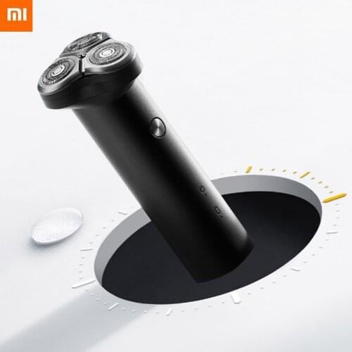 2021 Xiaomi Mijia S300 3D Floating Smart Electric Shaver IPX7 3D Floating Shaving Machine Waterproof Rechargeable Mens Razor